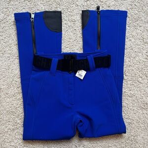 Goldbergh Pippa Ski Pants Waterproof Blue Black NWT US 8 Dazzling Blue